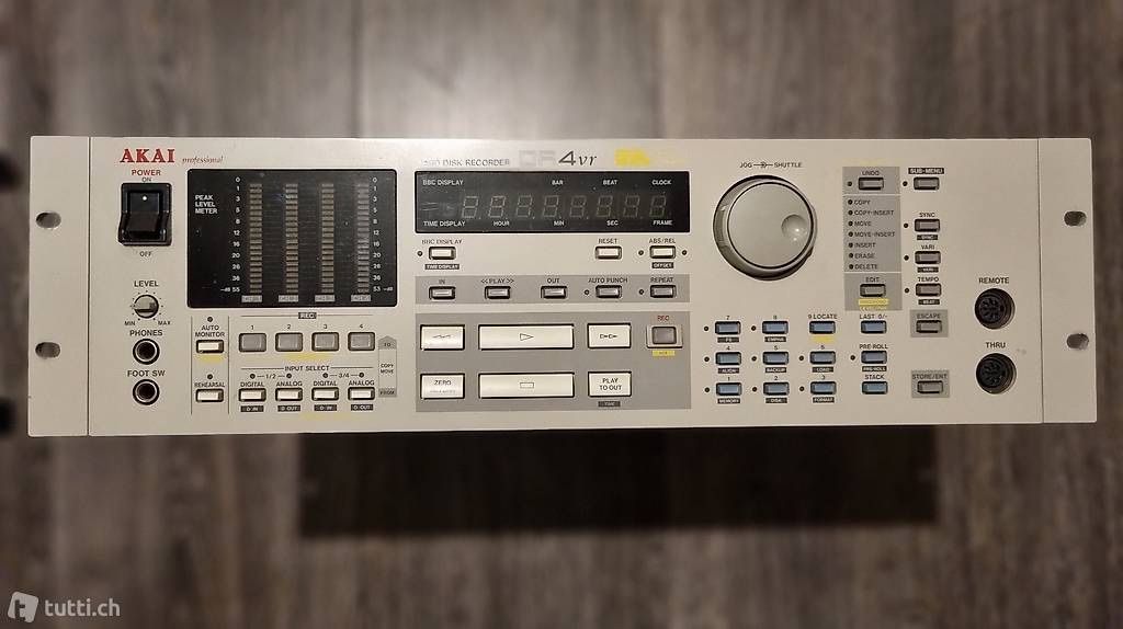 Strumenti musicali: Akai DR4 dr 4 Spur HD Recorder – Usato da Dübendorf venduto da Proteus1