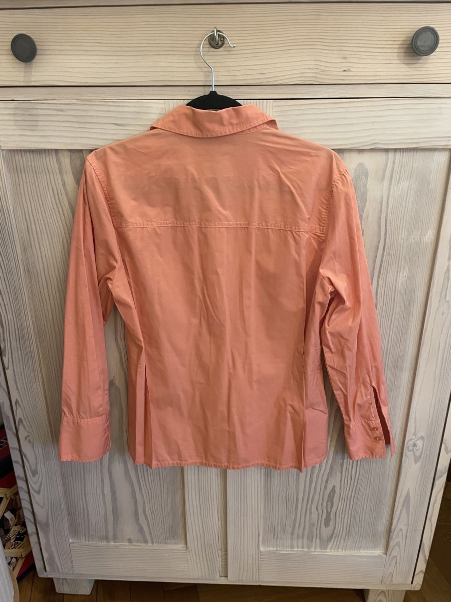Mango Blusen: Frische, taillierte Hemdbluse, Mango, M, Pfirsich – Gebraucht aus Basel von non_vn79 1
