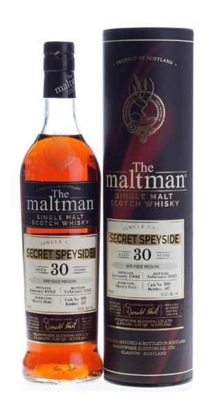 Bevande alcoliche: Maltman Secret Speyside 30 Years 1993 – Nuovo e nell'imballaggio originale da Deitingen venduto da Delikatessengold1