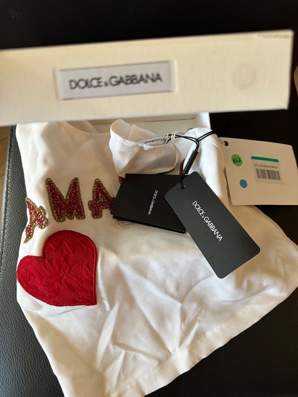 Dolce & Gabbana Blouses, T-shirts & Tops: Dolce & Gabbana top 116 – Neuf avec emballage d'origine à Pully par Natala