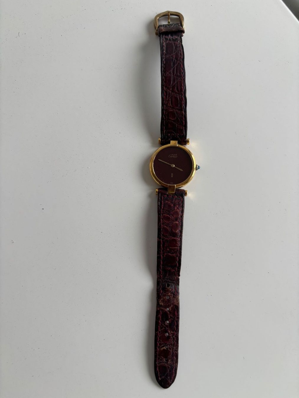 Cartier Orologi: Must de Cartier Quartz Uhr – Usato da Baar venduto da risobi 3