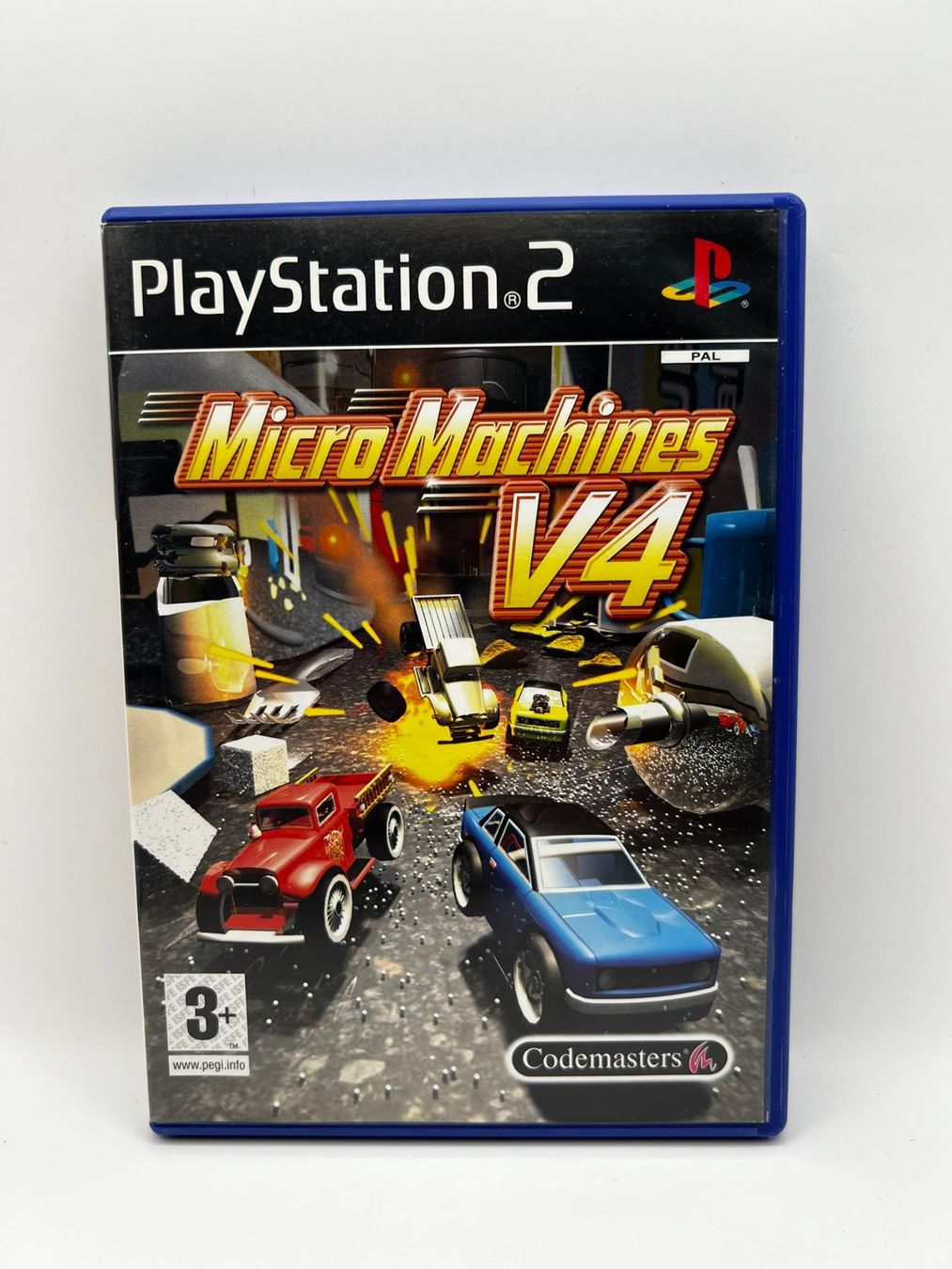 Giochi: Micro Machines v4 (Englisch) - Playstation 2 – Usato da Kreuzlingen venduto da bigauditor