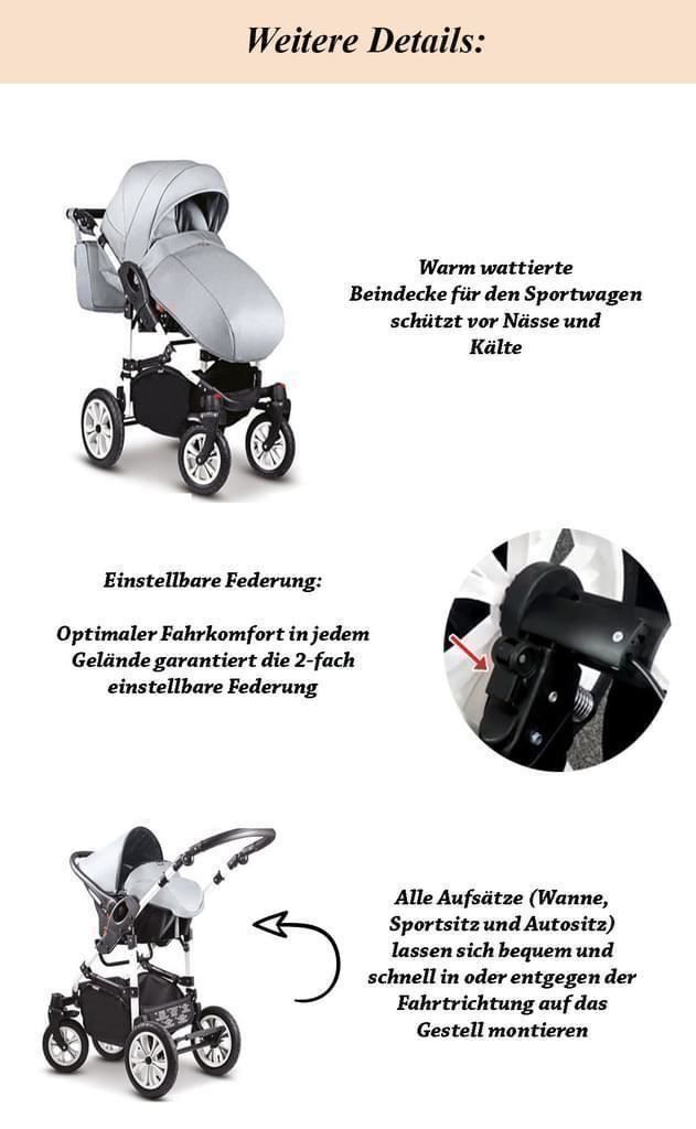 Kinderwagen: 16-teiliges Buggy Kinderwagen Autokindersitz allin – Neu und originalverpackt aus Wallenwil von toesstal-vertrieb 6