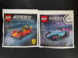 LEGO Speed Champions Bundle 30709 30734 Paperbags