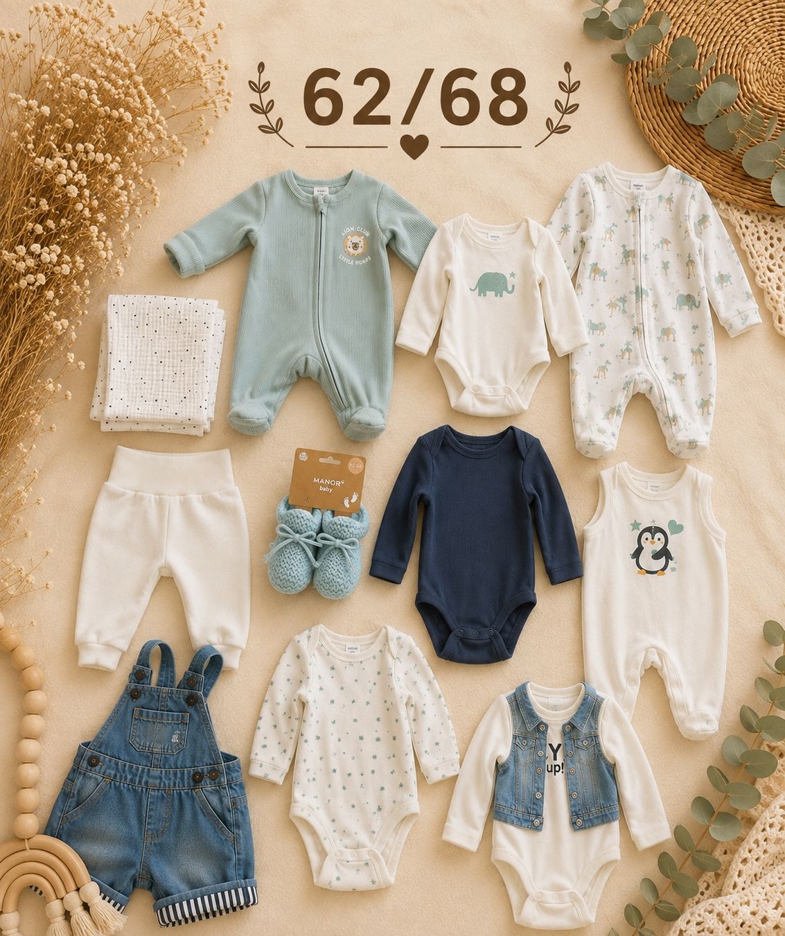 Lotti & Set di vestiti: Baby Kleider Set blau Grösse 62/68 – Nuovo (secondo la descrizione) da Matzingen venduto da FashionLady2