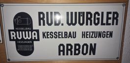 Email-Schild R.Würgler Arbon