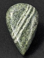 Silberauge (Chrysotil-Serpentin) Cabochon 32mm