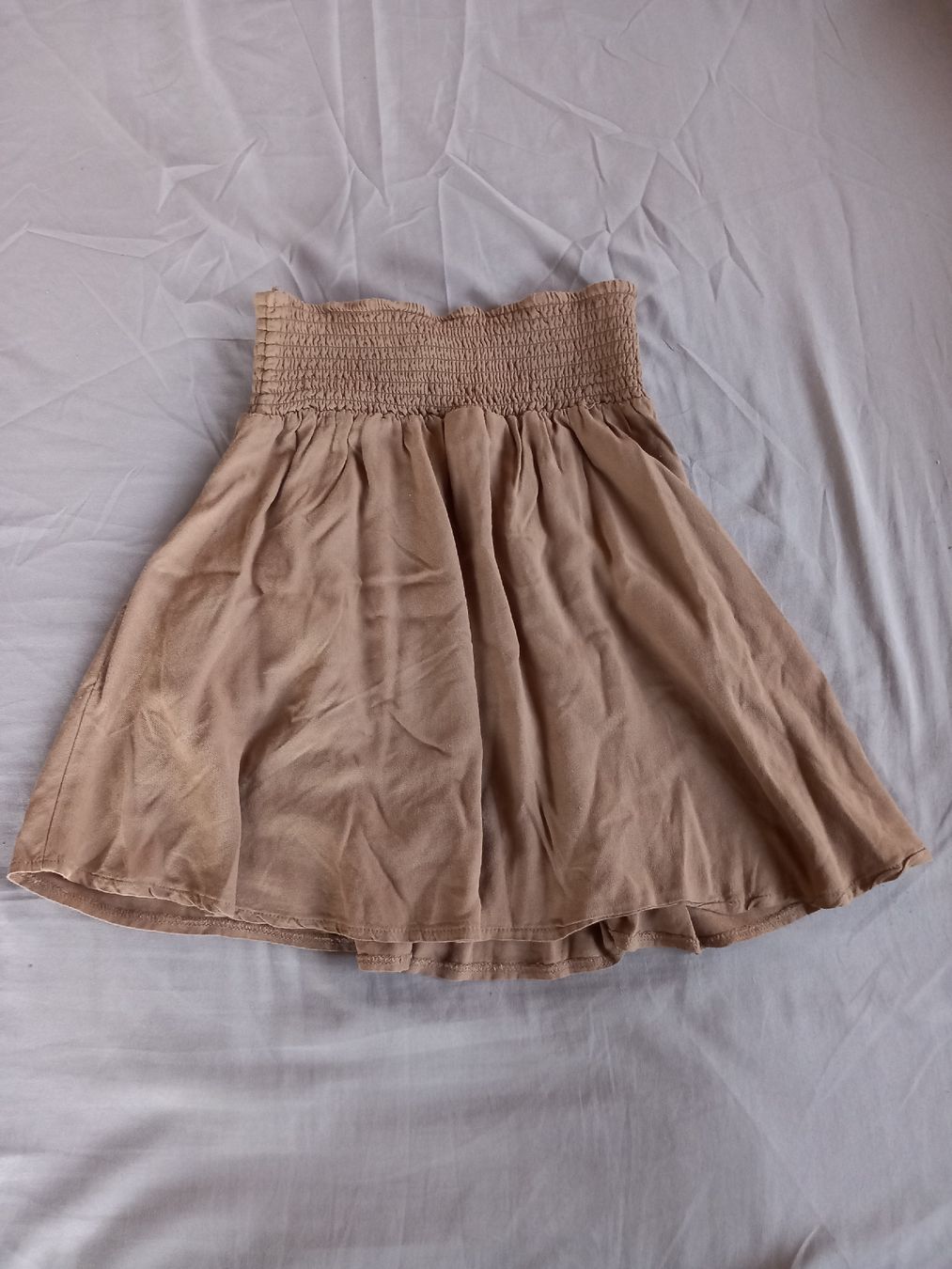Röcke: Jupe brune clair/beige en viscose – Gebraucht aus Faoug von per_kp6r 1