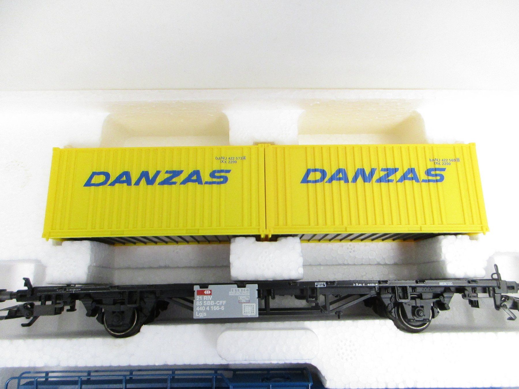 Märklin Modellini di ferrovie: Märklin H0 47422 SBB Wagen-Set DANZAS – Usato da Olten venduto da Heinrich875 4