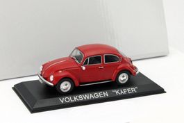 VW Käfer / Beetle 1302 1970-1972 rot     1:43 von DeAgostini