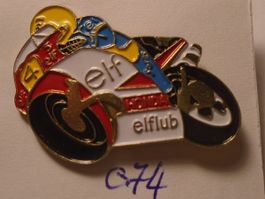 1 Honda ELF Club Rennfahrer  Pin (O74)