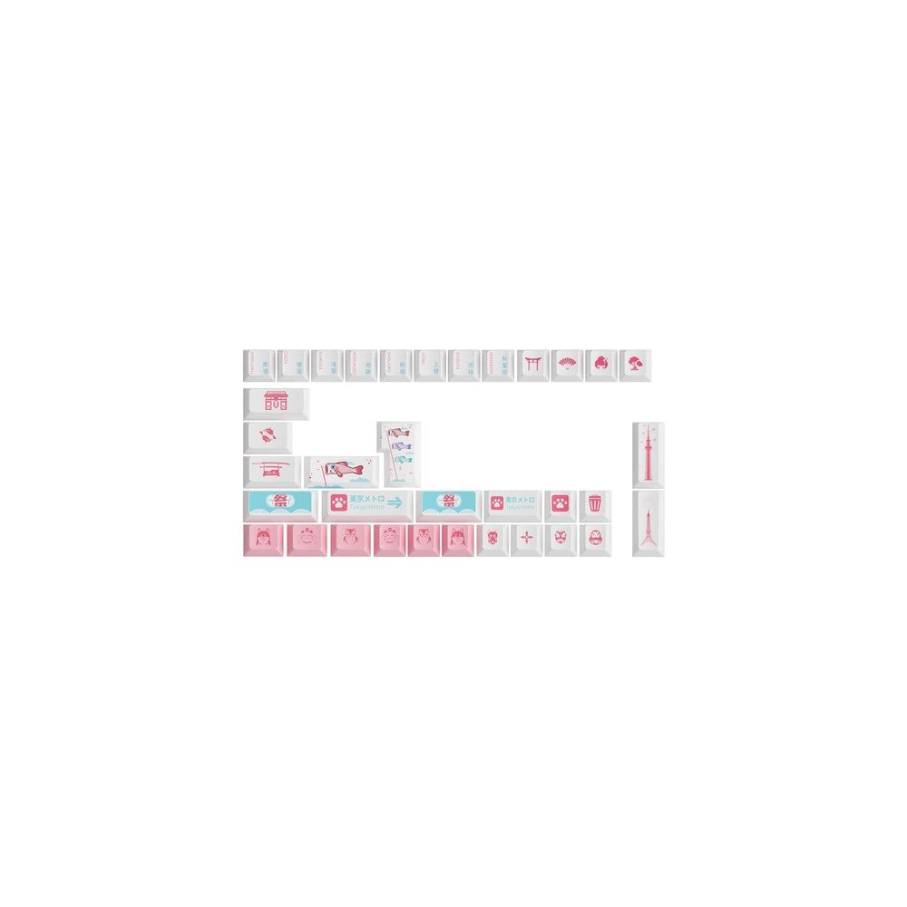 Tastiere: AKKO World Tour Tokyo R2 Additional Keycaps – Nuovo (secondo la descrizione) da Pieterlen venduto da HeiligerKaktus