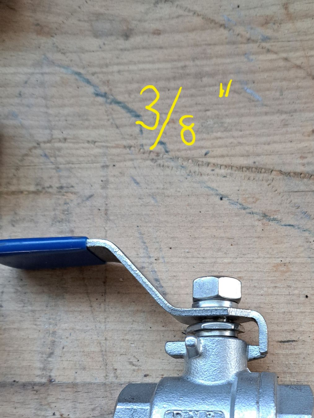 Rubinetteria: Kugelhahn 3/8" Mess/ Vernickelt – Nuovo (secondo la descrizione) da Seengen venduto da Allshop1 1