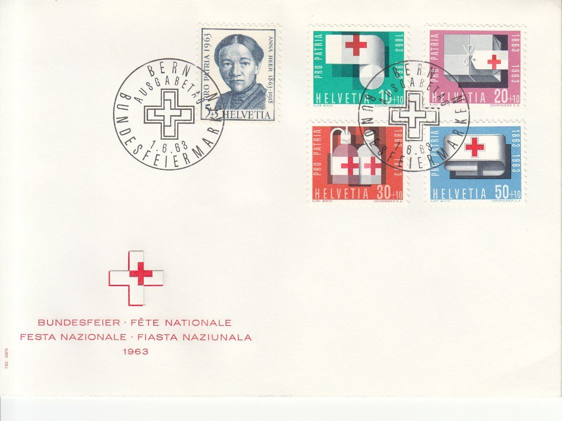 Tutti i francobolli: SBK B113 - B117 FDC – Usato da Bürglen TG venduto da StampGraf