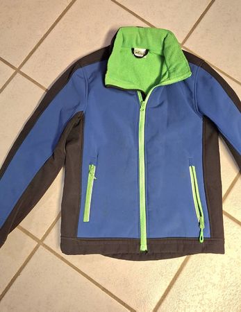Softshelljacke mit Kapuze Gr. 134/140