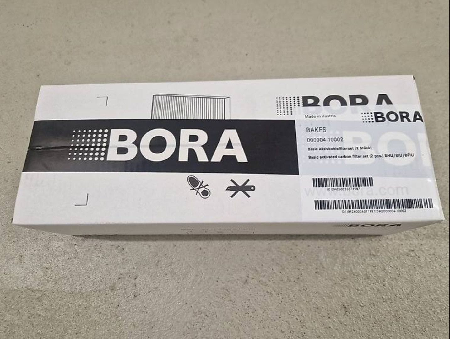 Dampfabzug: BORA Aktivkohlefilterset Basic – Neu und originalverpackt aus Feuerthalen von olg_hgs9