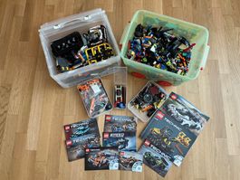 LEGO Technik Teile 6 kg mit Anleitungen