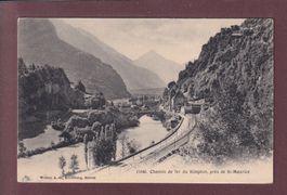 Chemin de fer près ST. MAURICE