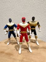 3 Power Rangers Zeo 1996 bandai vintage mighty morphin rar