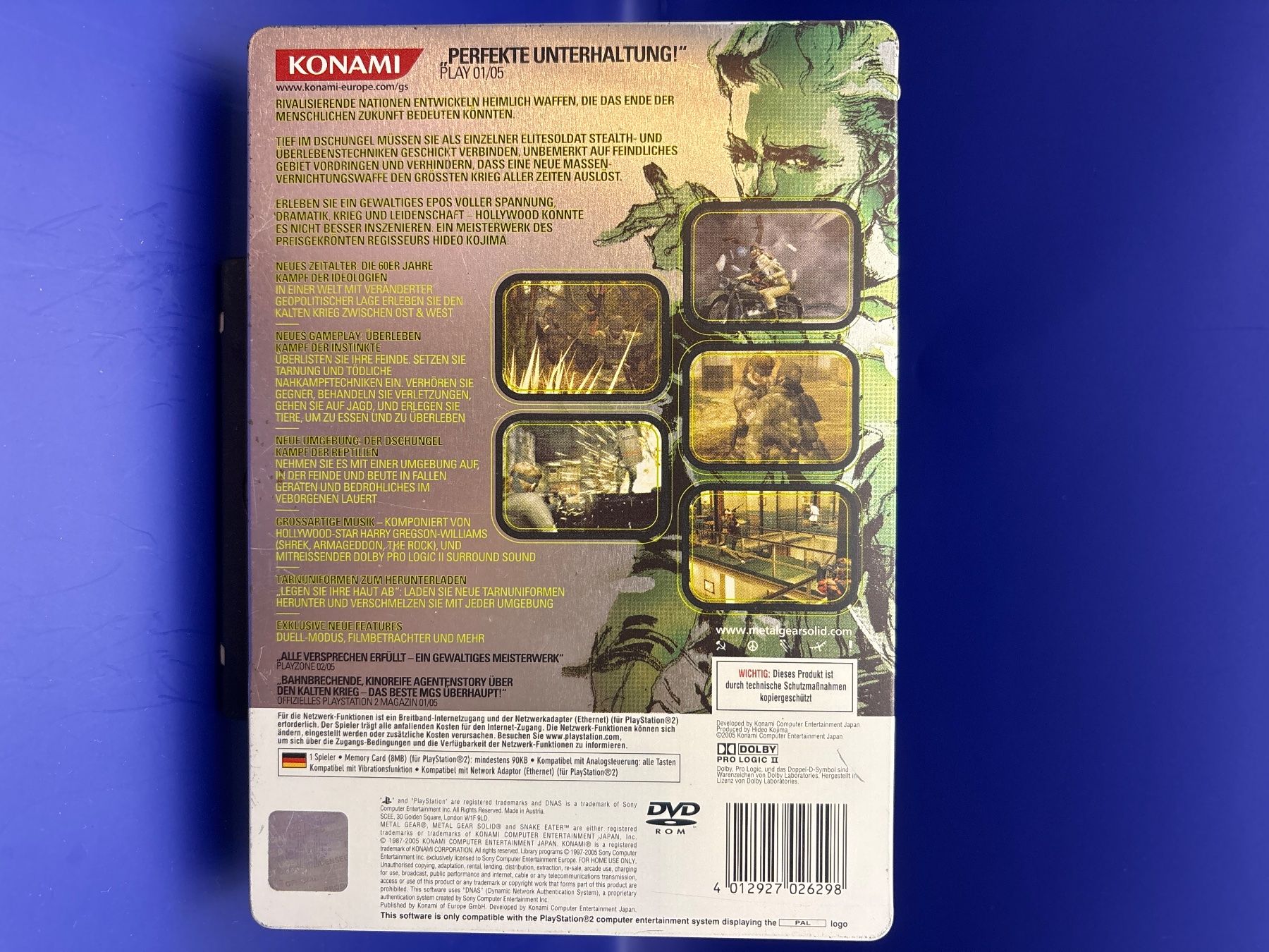 Sony Giochi: METAL GEAR SOLID 3 SNAKE EATER - Sony Playstation 2, PS2 – Usato da Zürich venduto da hiddentreasures_zh 1