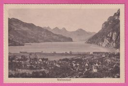 Wallenstadt / Walenstadt gelaufen mit Militärpost