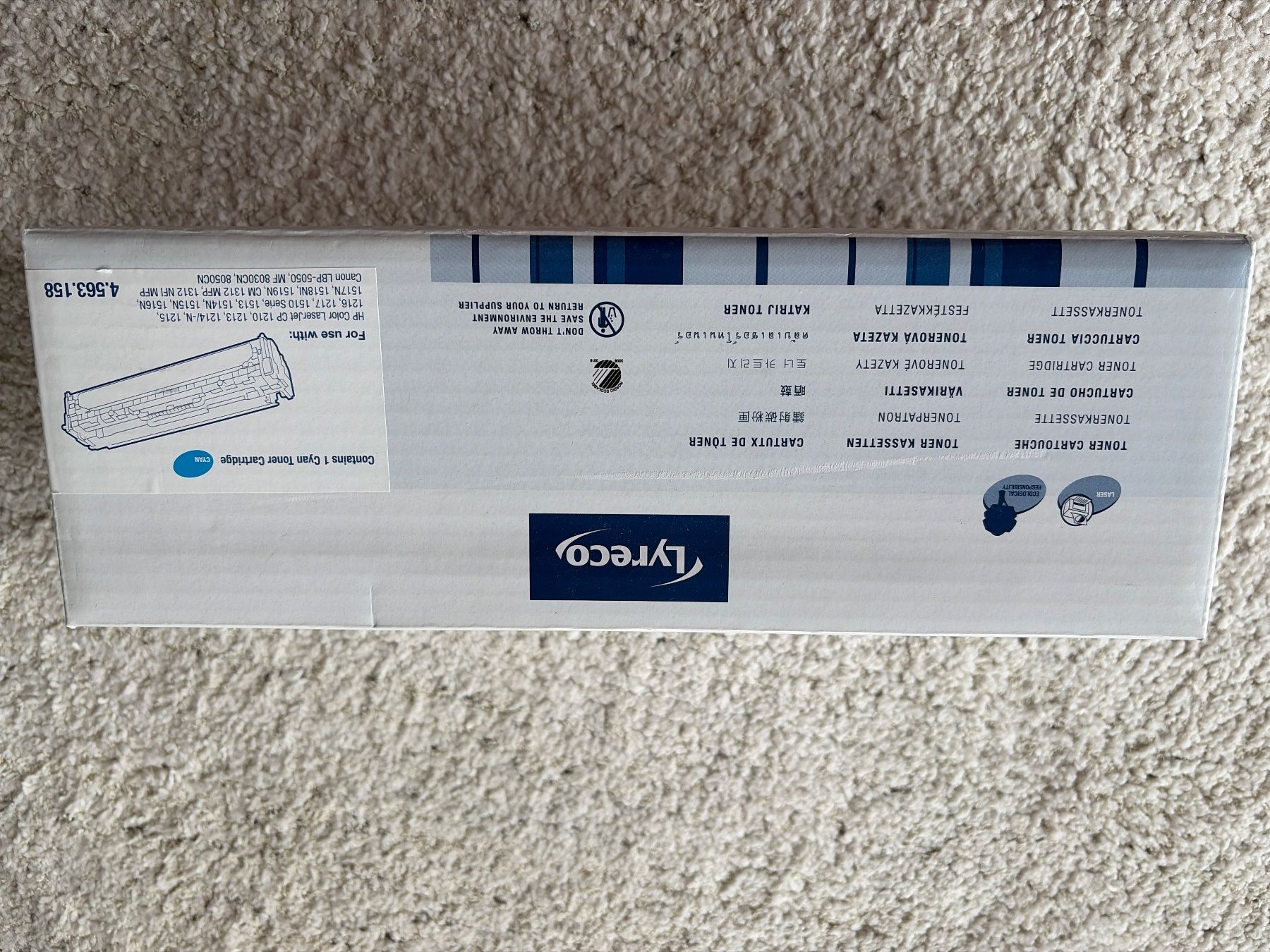 Musicassette: Toner Kassette Cyan – Usato da Oberhofen Thun'see venduto da Ulynn
