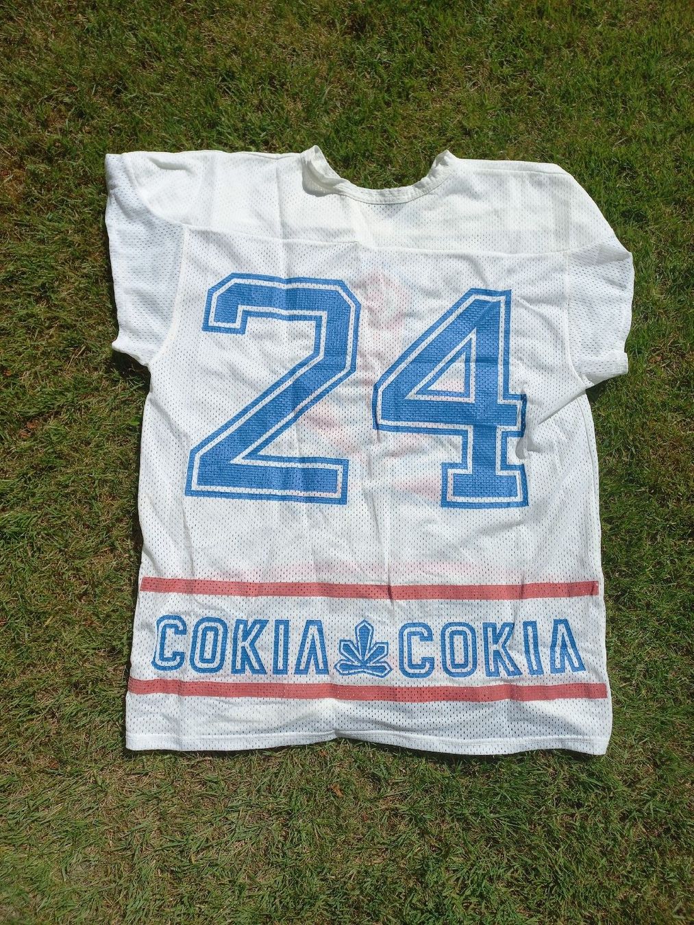 Canottiere & Pantaloni: Sokil Kyjiw Eishockey #24 1991 – Usato da Lachen SZ venduto da jimmygoal13 1