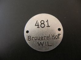 Bier Jeton - Brauerei Hof Wil