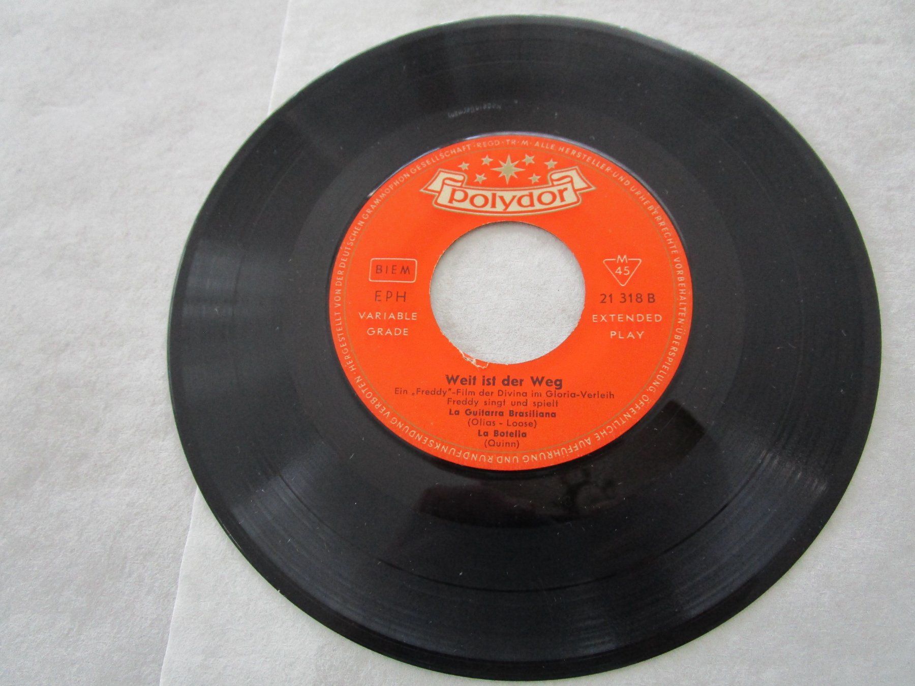 Dischi in vinile: Single Schallplatten Sammlung 9 – Usato da Grenchen venduto da Uhus15 7