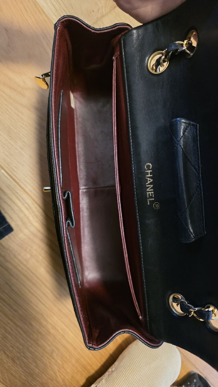Chanel Borse da donna: Chanel Classic Medium Flap Lammleder – Usato da Obergerlafingen venduto da Nismo08 6