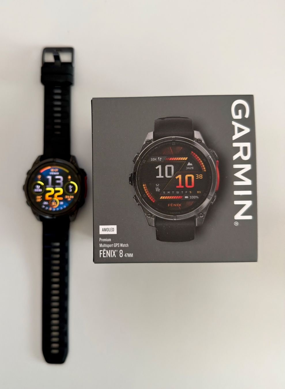 Garmin Smartwatch: Garmin Fenix 8 AMOLED 47mm – Gebraucht aus Nänikon von Eizo2000 2