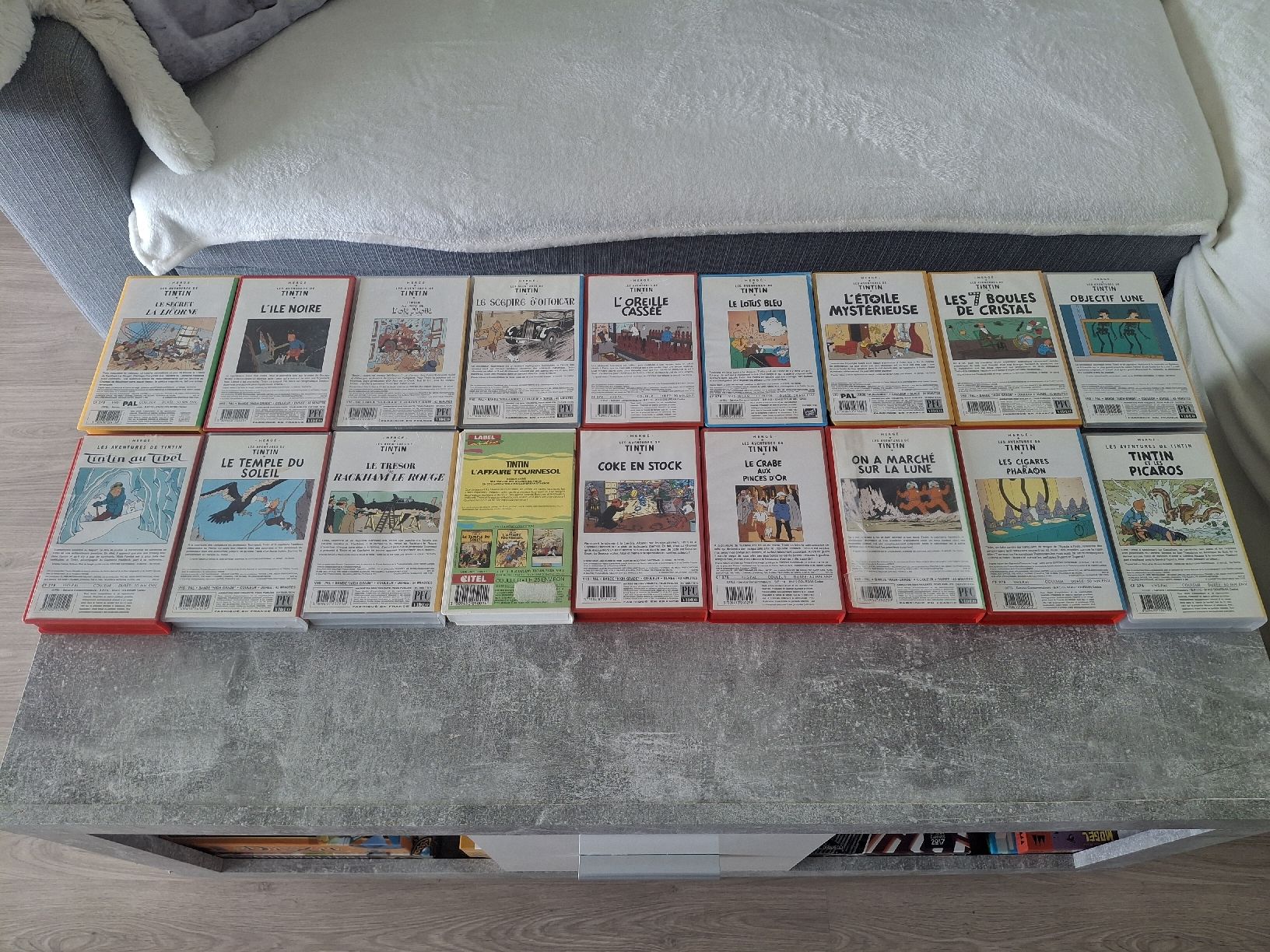 Tutti i VHS: Lot VHS Tintin – Usato da Morges venduto da ProfesseurJones 4
