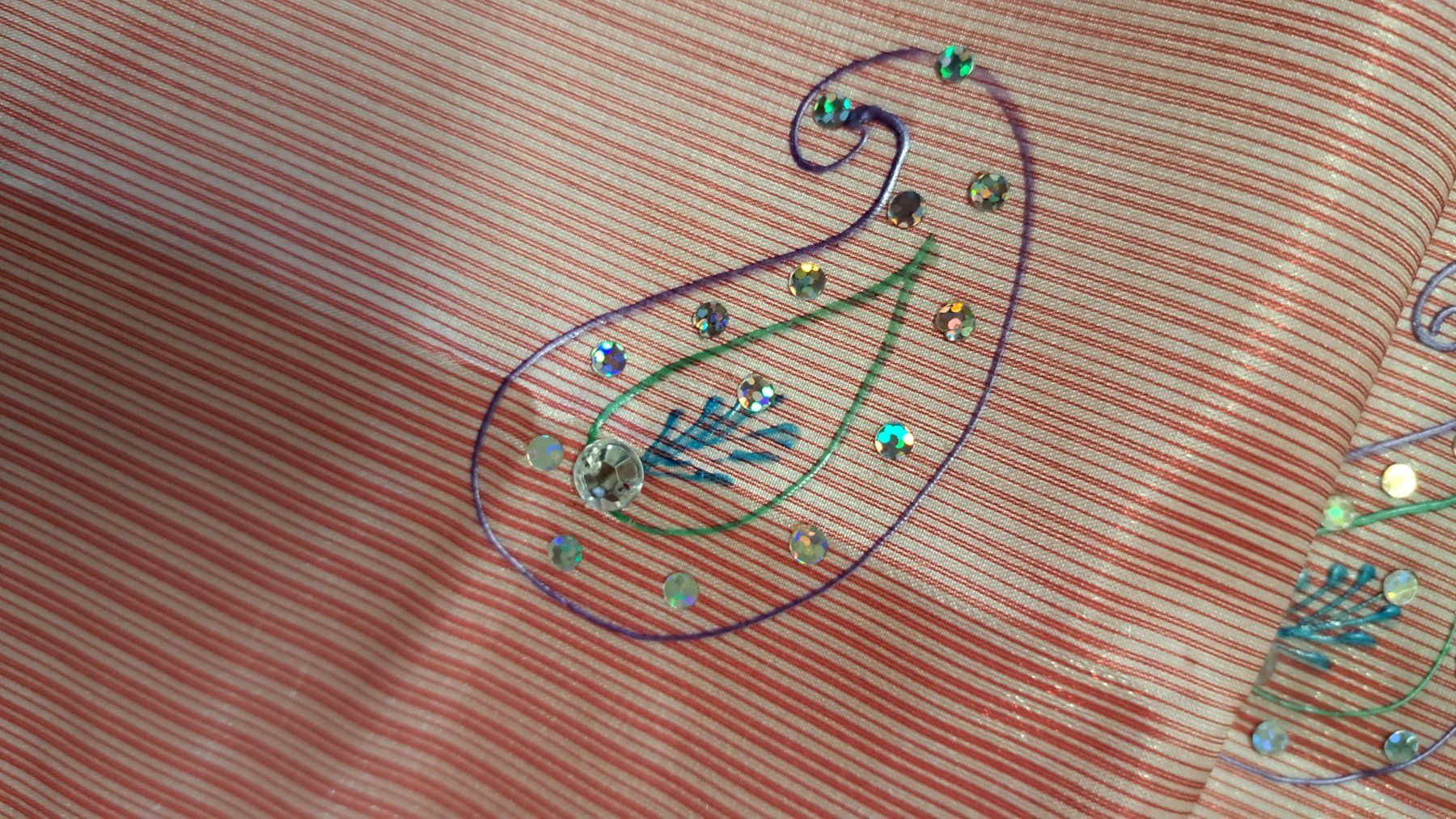 Stoffe: Saree/sari/stoff – Neu (gemäss Beschreibung) aus Bern von mahilini 3
