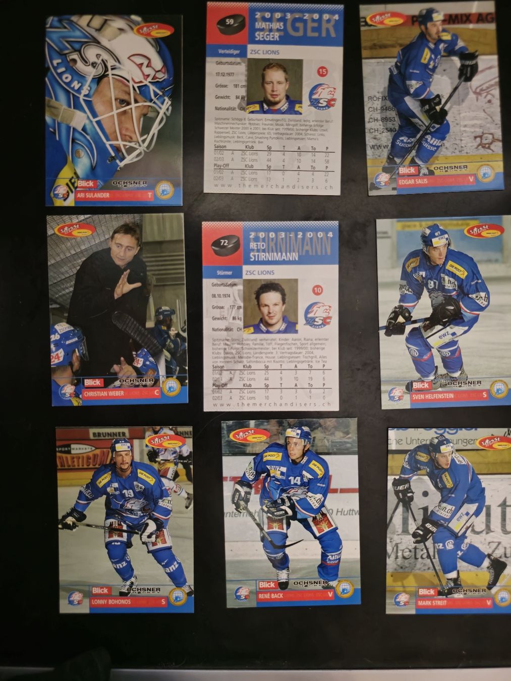 Carte collezionabili: ZSC karten 2003-2004 – Usato da Dättlikon venduto da TradeJ4F 1