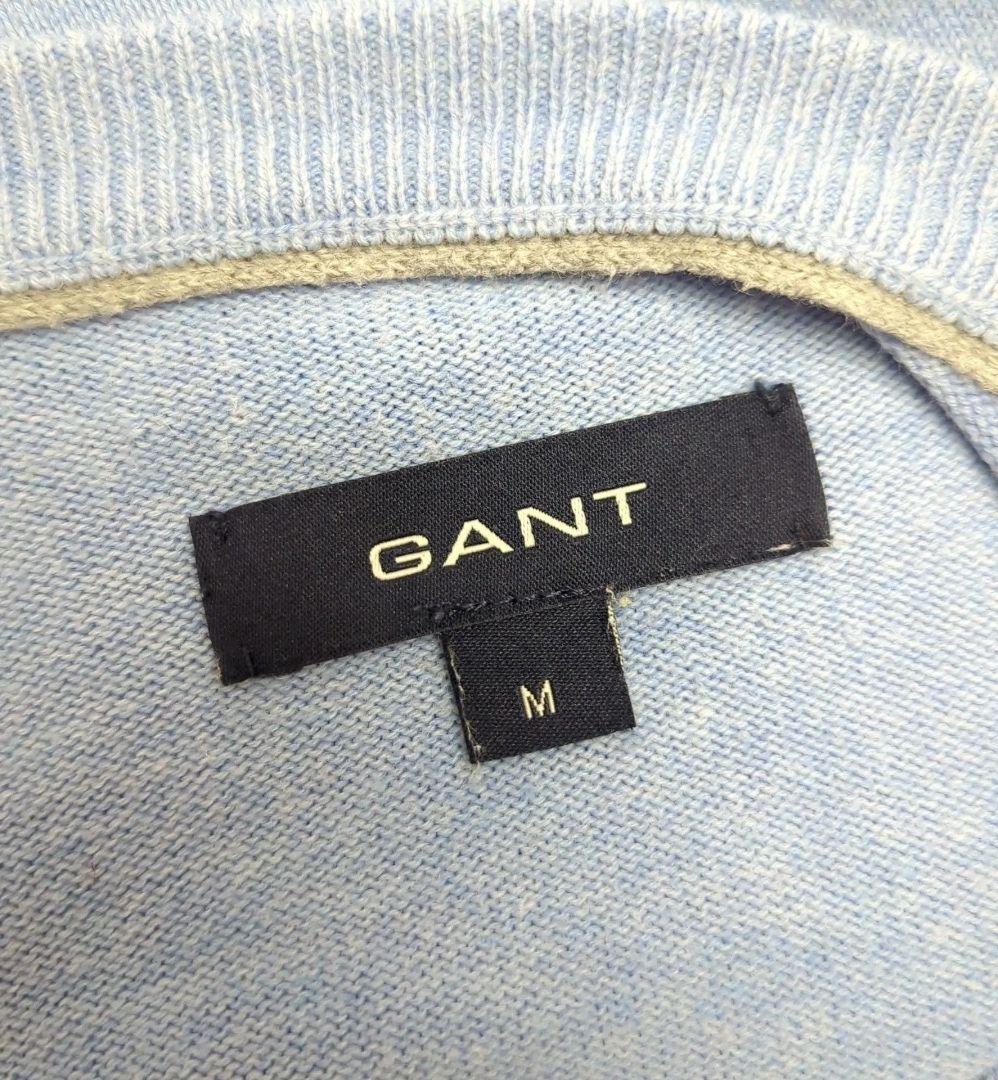 Gant Maglioni & Felpe: GANT Herren Pullover Hellblau - Grösse M (100% Baumwolle) – Nuovo (secondo la descrizione) da Le Locle venduto da sAm_2112 1