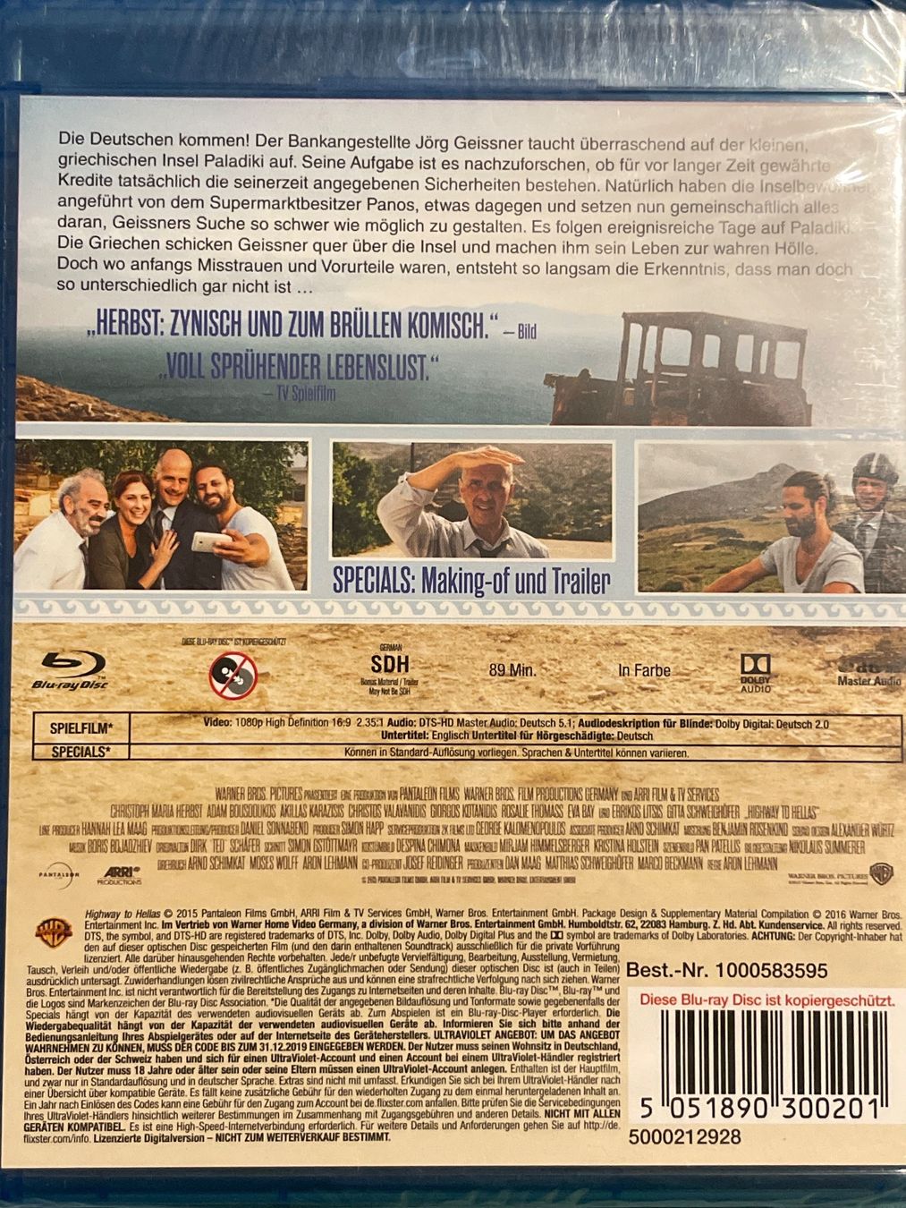 Tutti i DVDs: Highway to Hellas  (2015) – Nuovo (secondo la descrizione) da Waldenburg venduto da Gonzo8 1