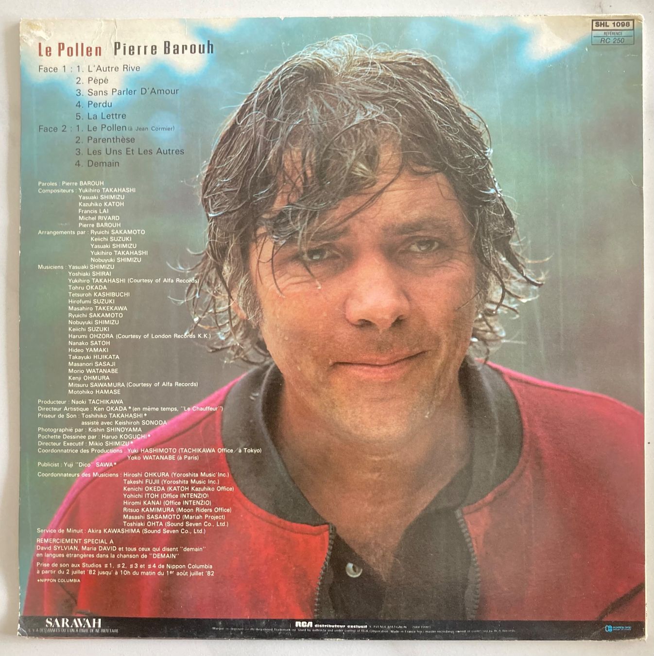 Dischi in vinile: PIERRE BAROUH - LE POLLEN – Usato da Poliez-Pittet venduto da Newtown-Records 1