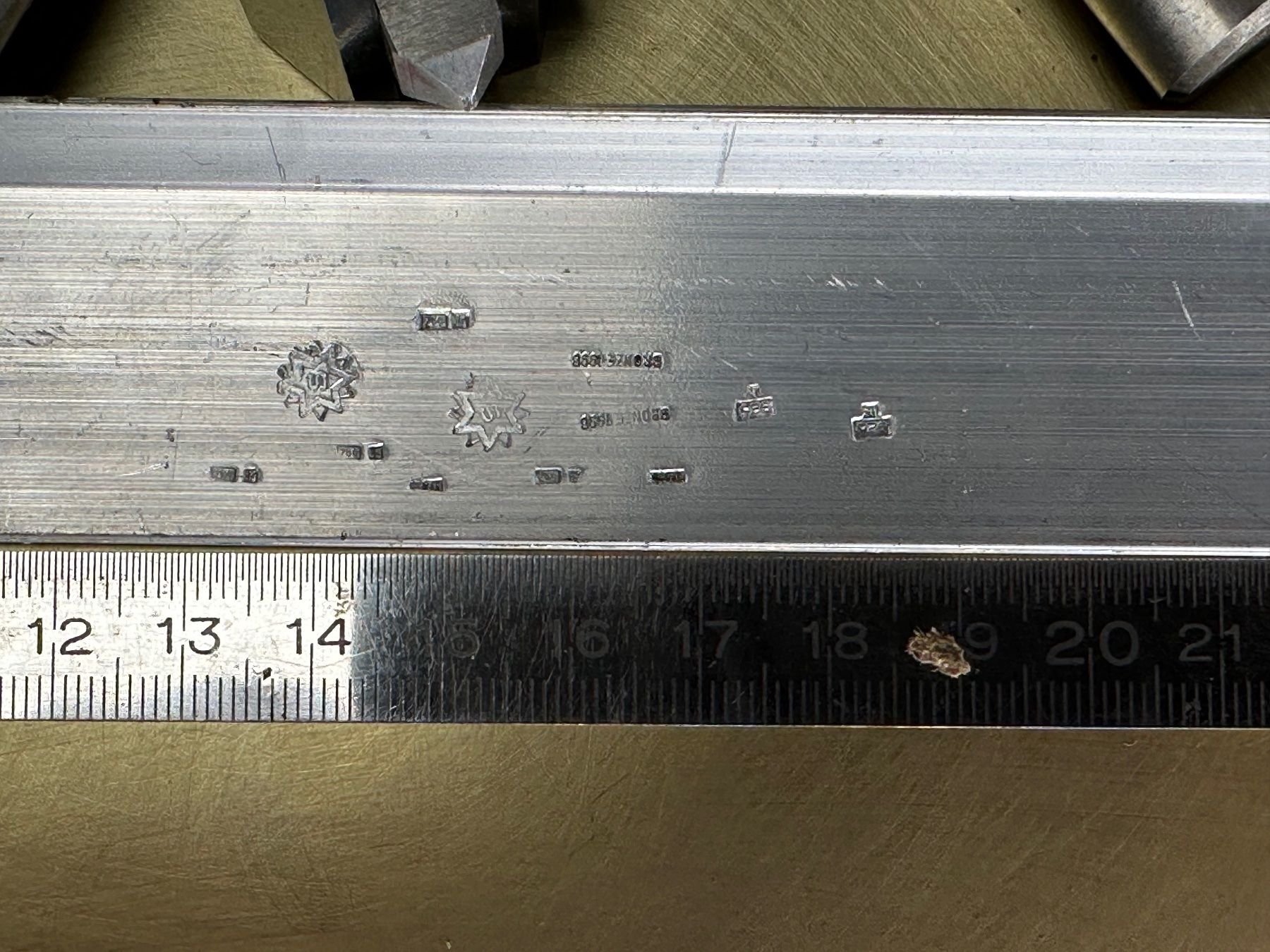 Timbri: Feingehalts-Punzen, Kontrollstempel, Edelmetallstempel Diver – Usato da Laufenburg venduto da Sirluger 6