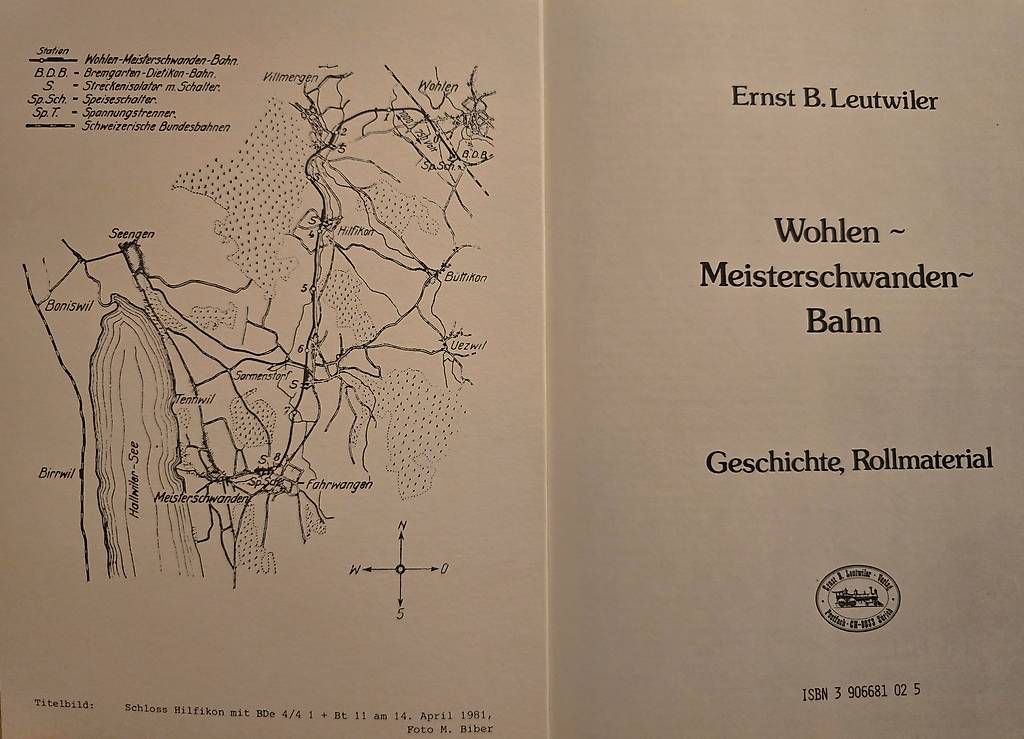 Libri: WOHLEN- Meisterschwanden bahn – Usato da Lignières venduto da grisoux41 3