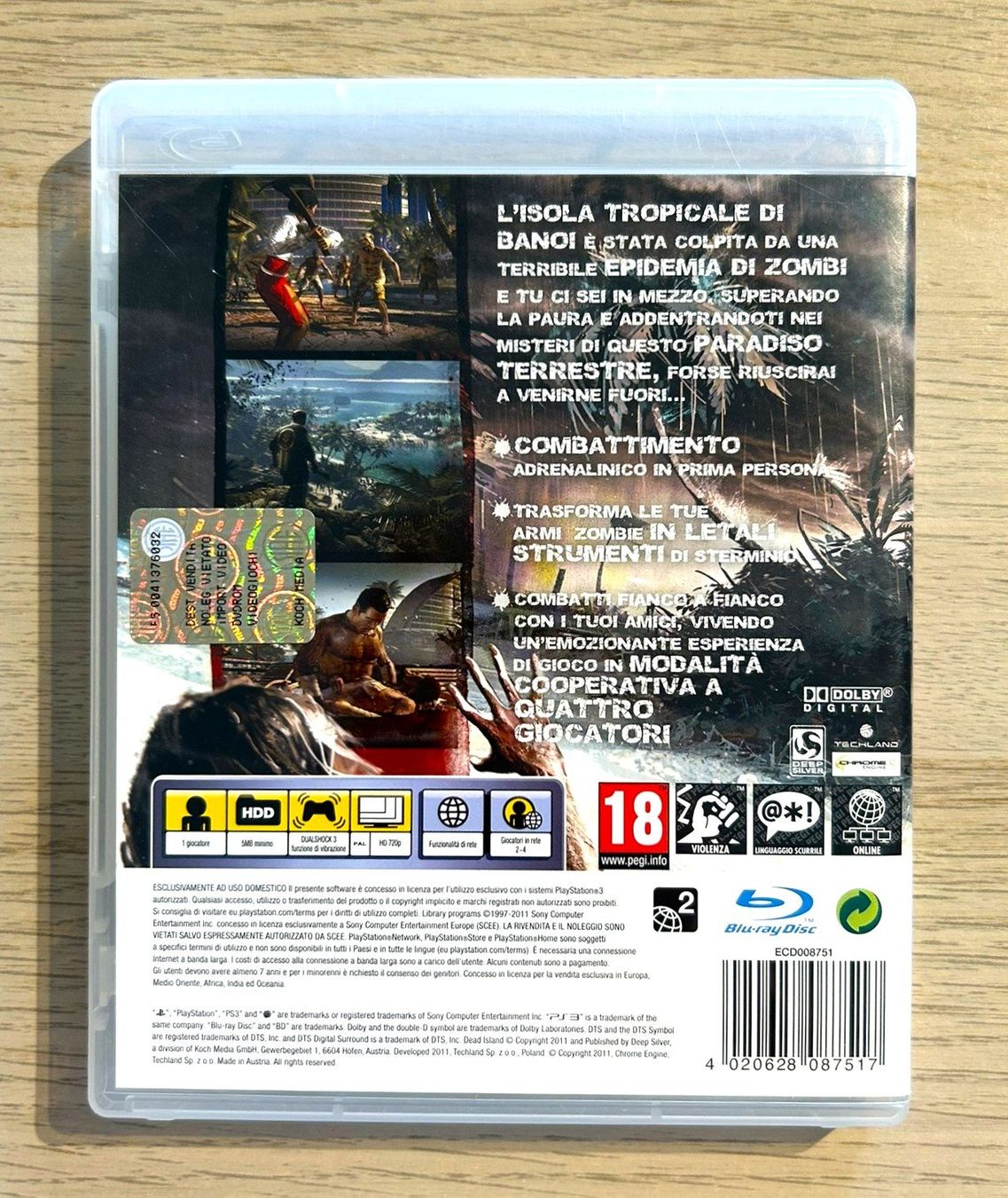 Sony Giochi: Dead Island PS3 – Usato da St. Gallen venduto da Alpine.Arcade 1