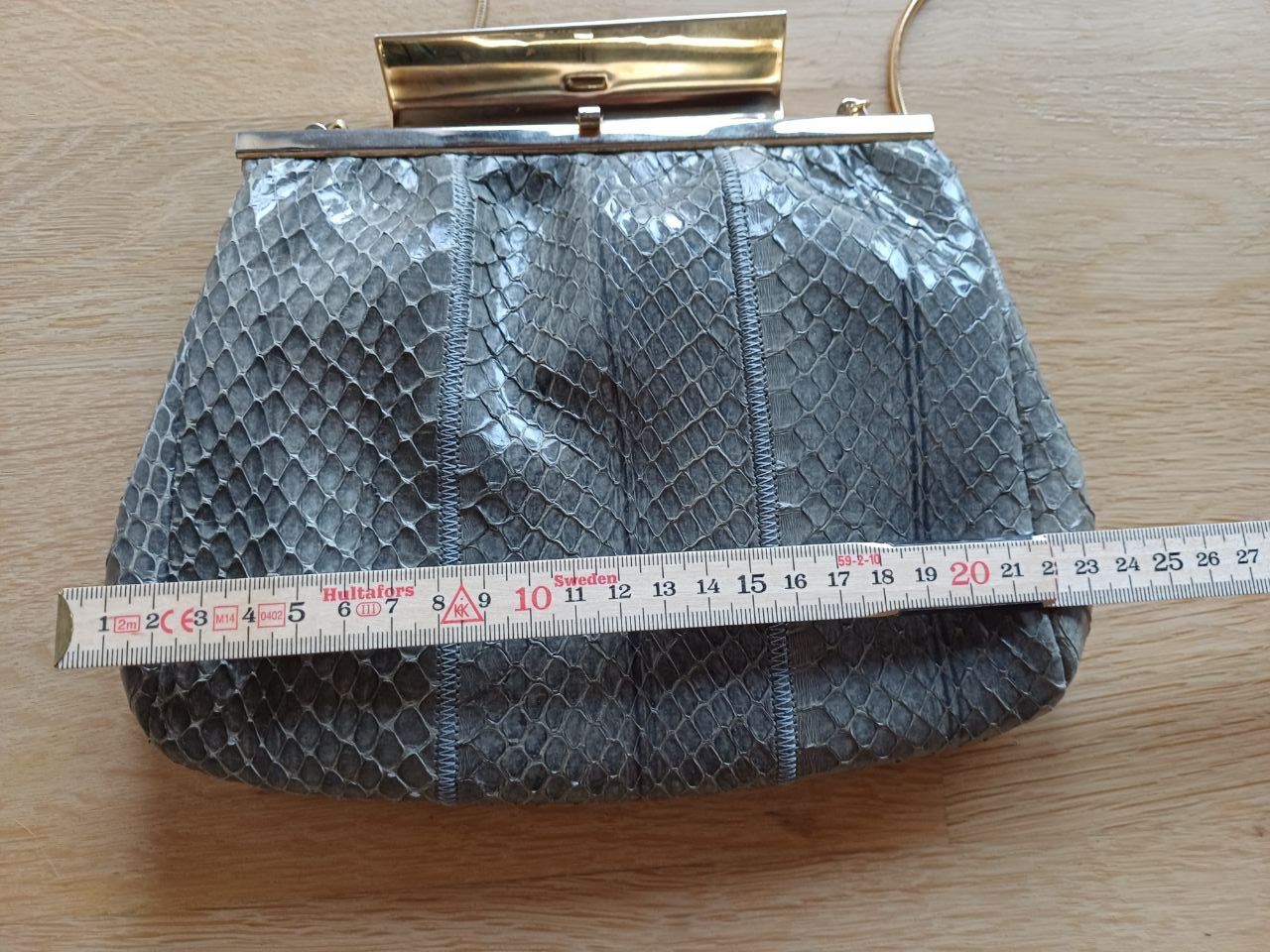 Borse da donna: Vintage-Tasche aus Pythonleder in exzellenter Qualität – Usato da Häuslenen venduto da jur_t65b 9