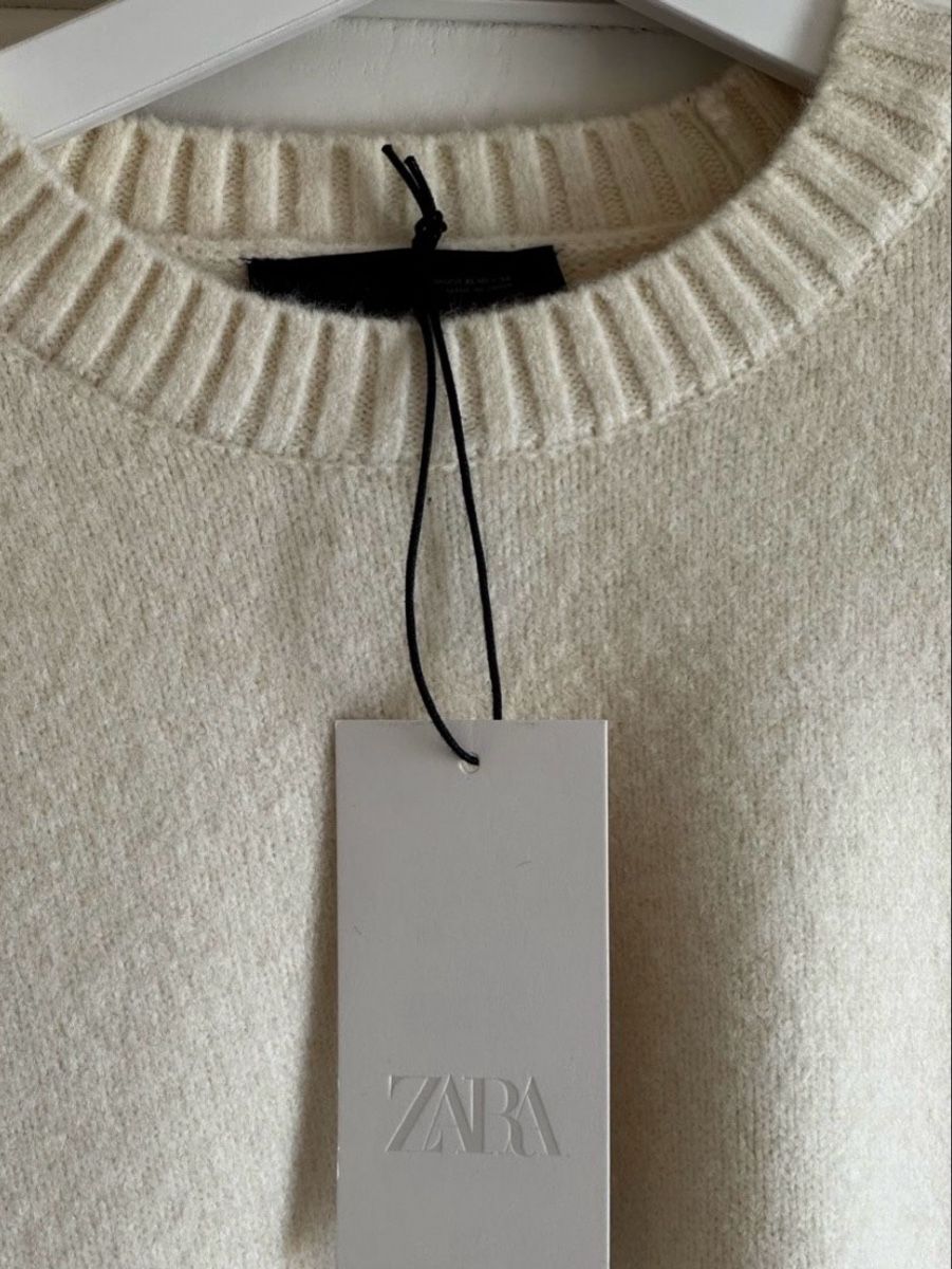 Zara Maglioni & Felpe: Zara Pullover Ecru Neu mit Etikett Gr XL. – Nuovo (secondo la descrizione) da Zürich venduto da ber_78xz 4