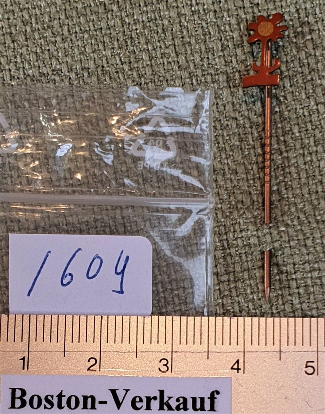 Broschen & Nadeln: I609 - Nadel mit Blume – Gebraucht aus Reinach BL von Boston-Verkauf 3