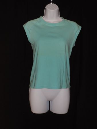 débardeur bleu turquoise