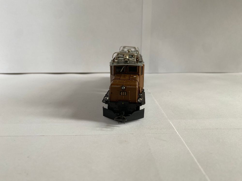 Bemo Modelleisenbahnen: BEMO 1255 121 RhB Ge 6/61 411 – Neu (gemäss Beschreibung) aus Wettingen von Mobacram 3