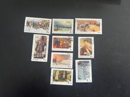 Russland CCCP Satz 1967 Gemälde gest. (5312)