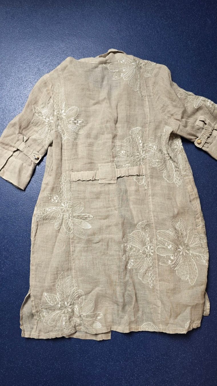 Camicette: 3/4 Bluse Yasmine 100% Leinen – Usato da Meggen venduto da Bilanz70 1