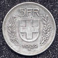 Münze CH Silber "1932"