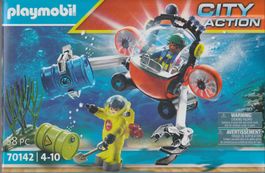 PLAYMOBIL CITY ACTION 70142 SOMMERGIBILE E PALOMBARO DELLA G