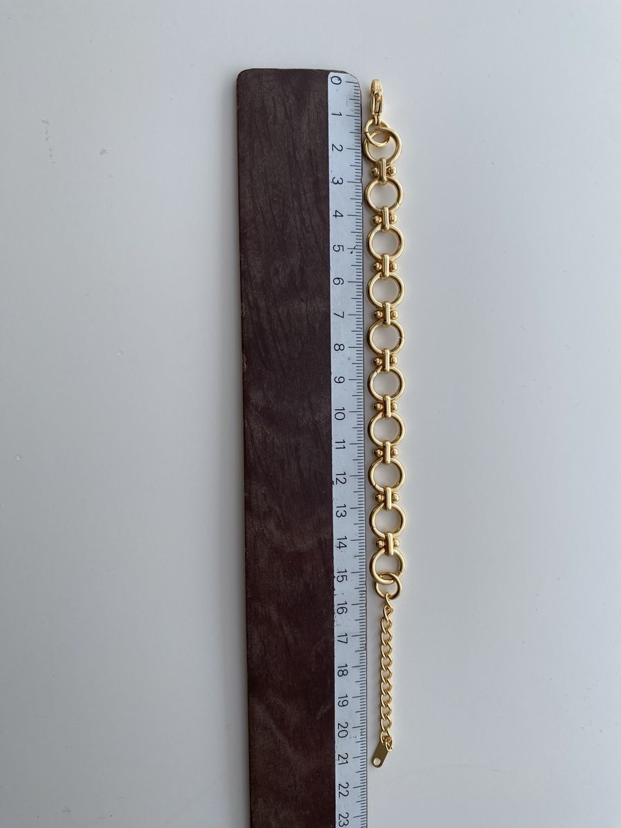 Bracciali & Braccialetti: 18KGP Goldene Panzerkette – Nuovo (secondo la descrizione) da Givisiez venduto da dor_xb9k 1